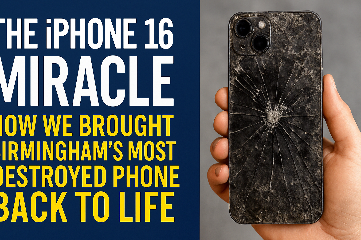 The iPhone 16 Miracle: How We Brought Birmingham's