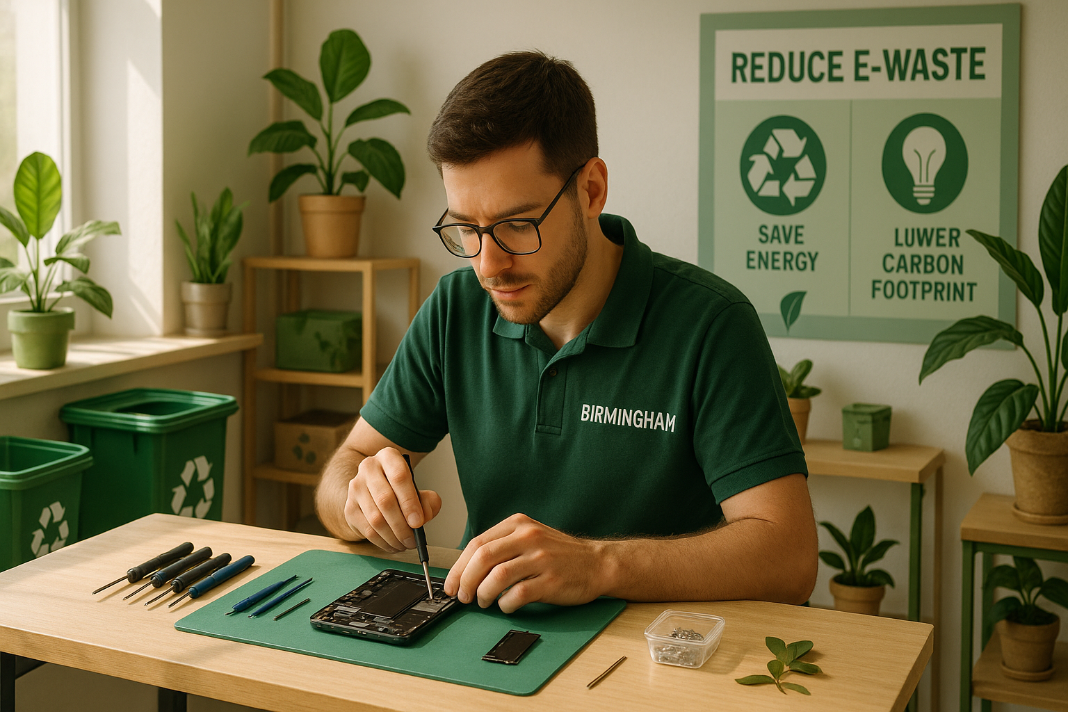 Eco-Friendly Phone Repair in Birmingham | Save Money & Planet