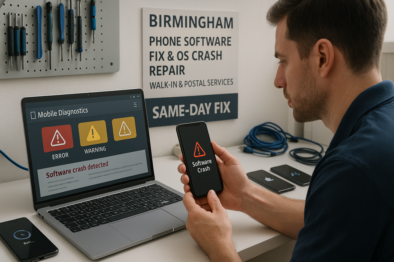 phone software fix Birmingham